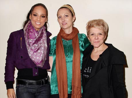 Kimberly Green Keep a Child Alive (KCA) Co-Founder and Global Ambassador Alicia Keys and KCA Co-Founder and President Leigh Blake