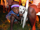 Boy and Dog in Tigwav, Haiti