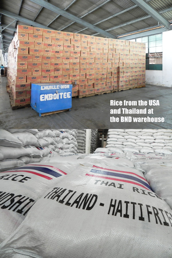 Rice in Haiti at BND