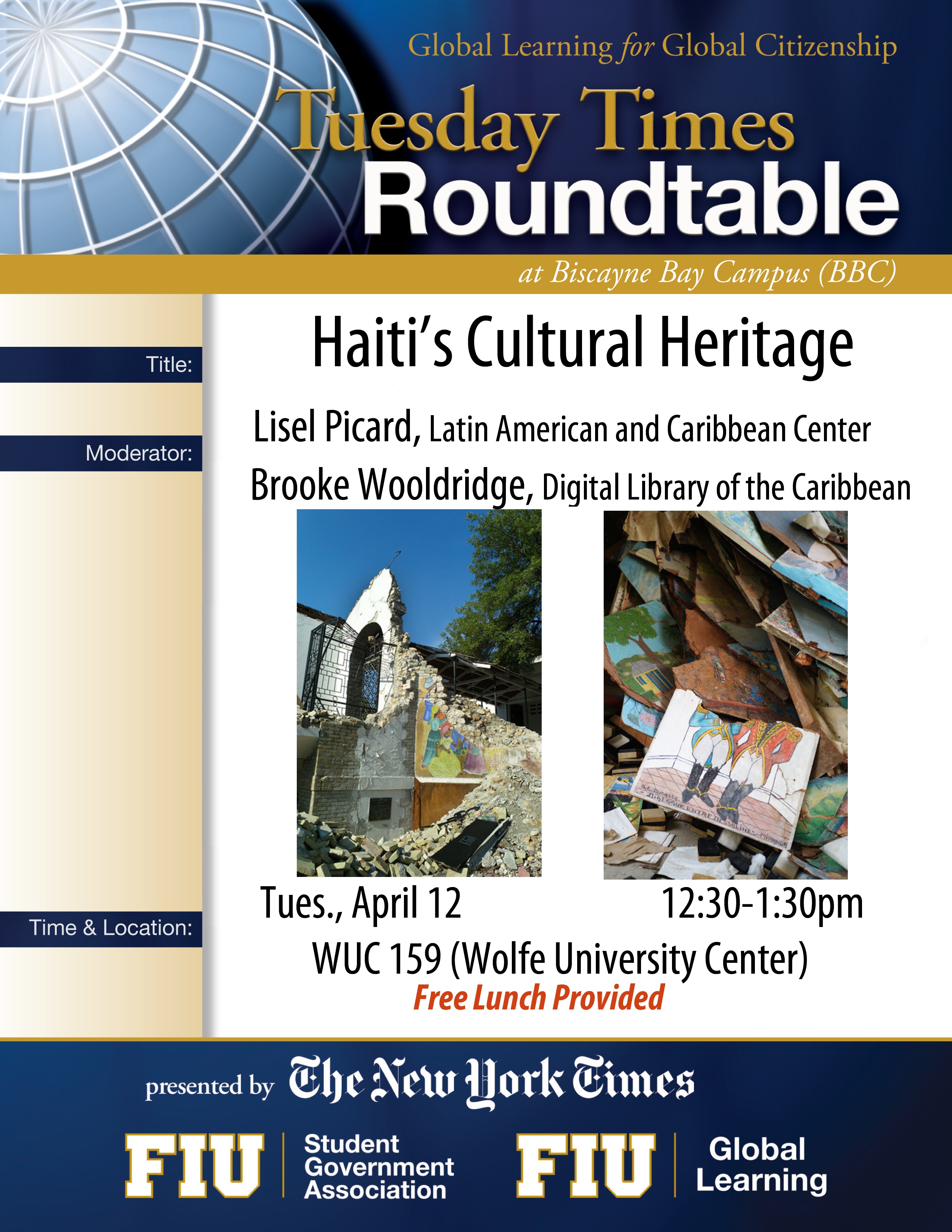 Haiti's Cultural Heritage Roundtable at FIU